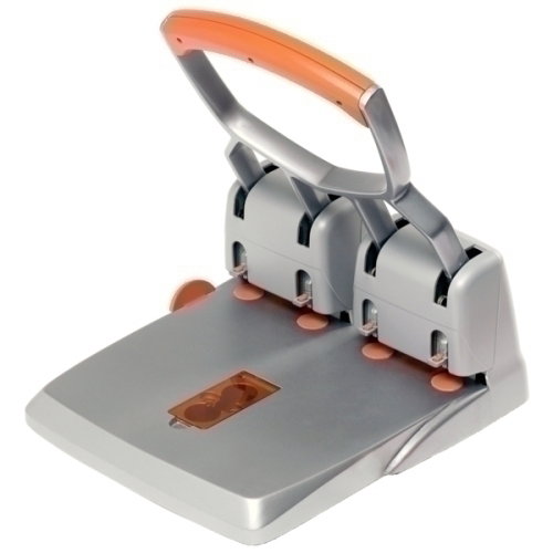 Rapid Taladro de 4 Punzones Supreme HDC150/4 Plata/Naranja/Negro Rapid Taladro de 4 Punzones Supreme HDC150/4 Plata/Naranja/Negro