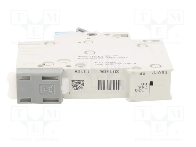 Hager MBS110 interruptor magnetotérmico 1 polo 10A B-10A 6kA Quick Connect 1M Hager MBS110 interruptor magnetotérmico 1 polo 10A B-10A 6kA Quick Connect 1M