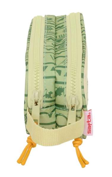 Portatodo Doble Mufasa Verde Beige 21 x 8 x 6 cm