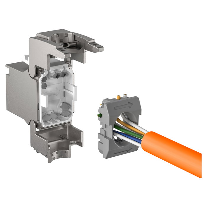 EFB Elektronik Keystone RJ45 Slimline/Shortbody Cat.6A Plata de EFB Elektronik