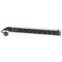 Salicru SPS 8F PDU SCH/SCH Regleta de 8 Tomas Schuko para Rack 1U