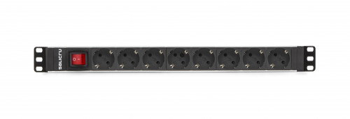Salicru SPS 8F PDU SCH/SCH Regleta de 8 Tomas Schuko para Rack 1U Salicru SPS 8F PDU SCH/SCH Regleta de 8 Tomas Schuko para Rack 1U