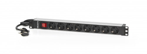 Salicru SPS 8F PDU SCH/SCH Regleta de 8 Tomas Schuko para Rack 1U Salicru SPS 8F PDU SCH/SCH Regleta de 8 Tomas Schuko para Rack 1U