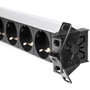 Salicru SPS 8F PDU SCH/SCH Regleta de 8 Tomas Schuko para Rack 1U