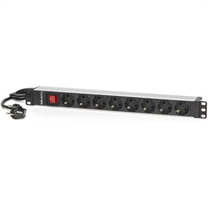 Salicru SPS 8F PDU SCH/SCH Regleta de 8 Tomas Schuko para Rack 1U Salicru SPS 8F PDU SCH/SCH Regleta de 8 Tomas Schuko para Rack 1U