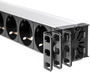 Salicru SPS 8F PDU SCH/SCH Regleta de 8 Tomas Schuko para Rack 1U