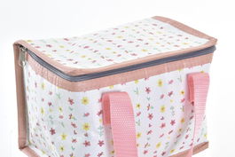 DKD Home Decor Bolsa Térmica Vichy sweet Verde Blanco 14 x 13 x 21 cm (6 Unidades)