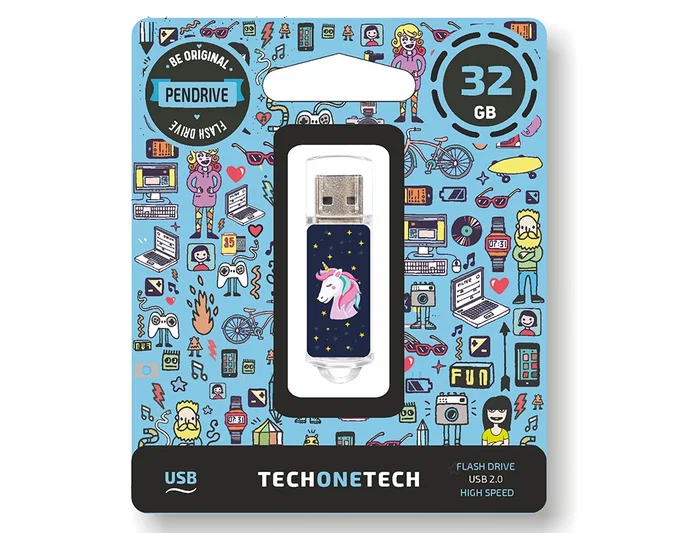 Tech on tech Memoria USB Unicornio Dream 32 GB Flash Drive