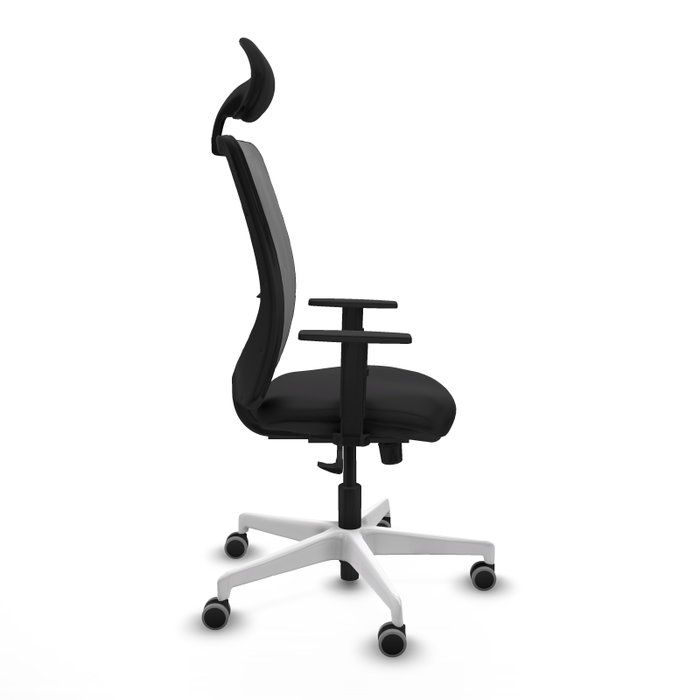 PIQUERAS Y CRESPO Silla de oficina Zulema con mecanismo Sincro, Negro y Gris PIQUERAS Y CRESPO Silla de oficina Zulema con mecanismo Sincro, Negro y Gris