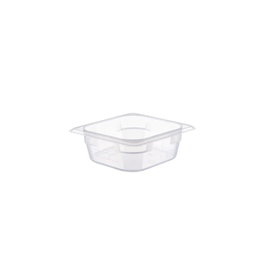 ARAVEN Cubeta transparente GN 1/6 de 1 L