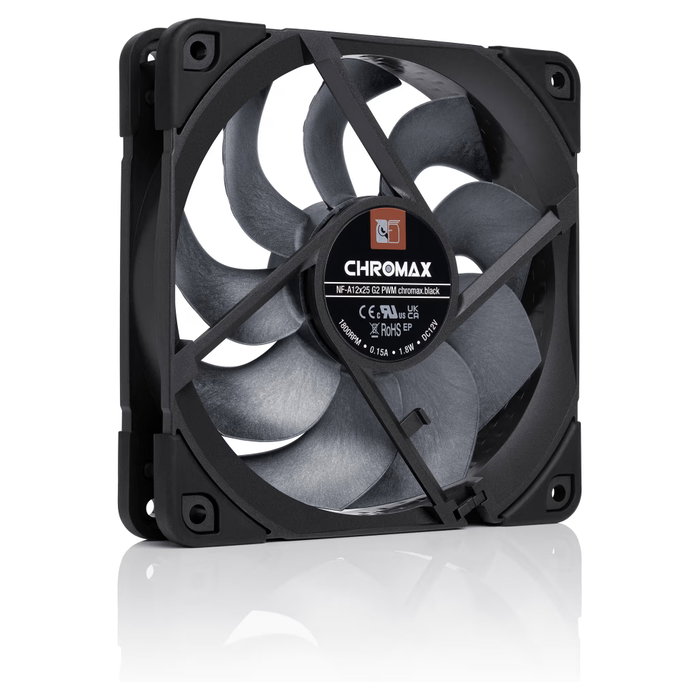 NOCTUA NF-A12x25 G2 PWM chromax.black NOCTUA NF-A12x25 G2 PWM chromax.black