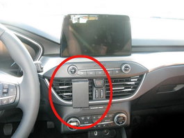 Brodit ProClip Soporte de Montaje para Coche Negro