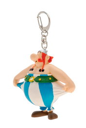 Obelix Sosteniendo Pantalon Llavero Asterix El Galo