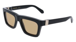 Ferragamo SF2071S-011 Gafas de sol para hombre en negro y marrón