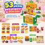 Jugatoys - jugahome Mini Market Food con accesorios 50x20x38cm