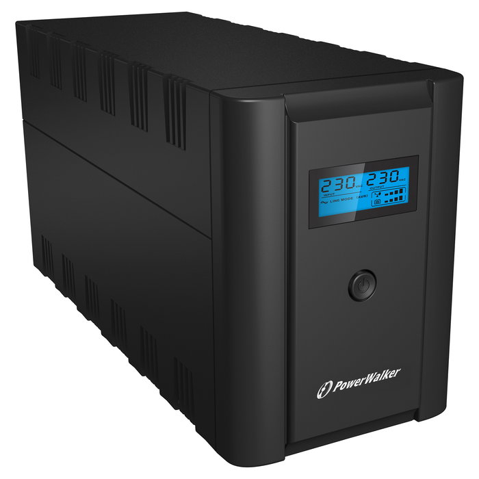 Bluewalker VI 2200 LCD/IEC UPS Línea interactiva 2200 VA / 1200 W Seno Negro LCD