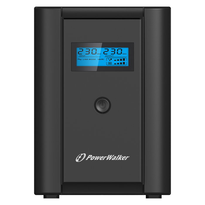 Bluewalker VI 2200 LCD/IEC UPS Línea interactiva 2200 VA / 1200 W Seno Negro LCD