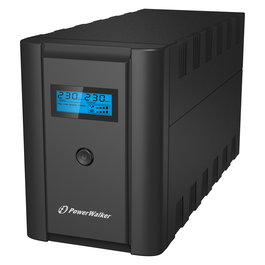 Bluewalker VI 2200 LCD/IEC UPS Línea interactiva 2200 VA / 1200 W Seno Negro LCD