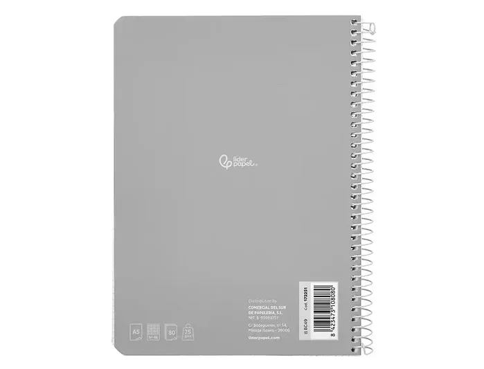 Liderpapel Cuaderno Espiral Smart A5 Tapa Blanda Colores Surtidos Liderpapel Cuaderno Espiral Smart A5 Tapa Blanda Colores Surtidos
