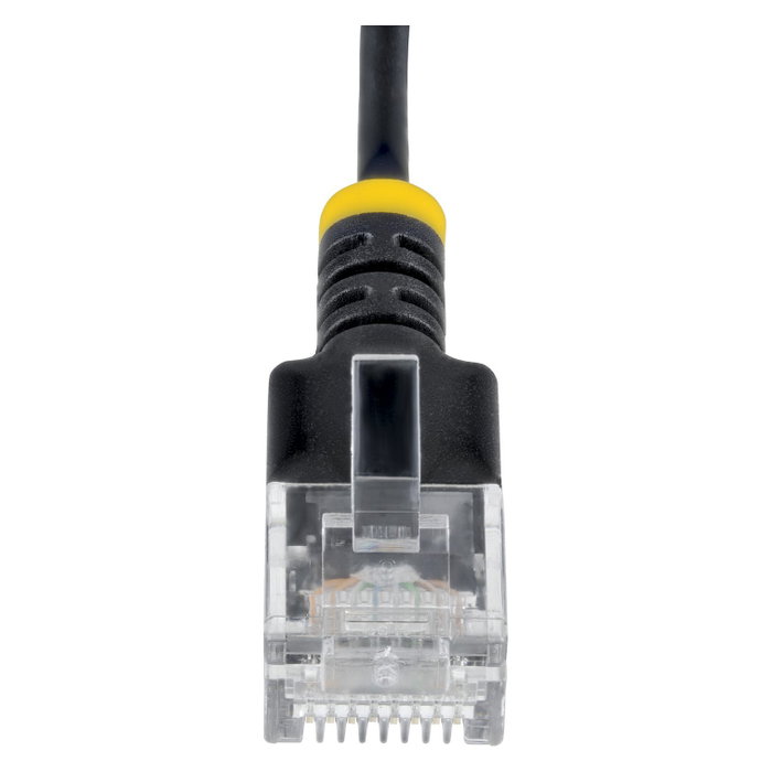 StarTech.com Cable Ethernet Cat6a Ultrafino 0,3 m Negro RJ-45 U/UTP