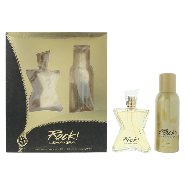 Set Shakira: We Rock, Eau De Toilette, For Women, 80 ml + We Rock, Deodorant Spray, For Women, 150 ml Set Shakira: We Rock, Eau De Toilette, For Women, 80 ml + We Rock, Deodorant Spray, For Women, 150 ml