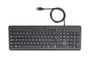 HP Teclado Cableado 150 USB Plug-and-Play Negro Confortable, Ideal para Uso Diario