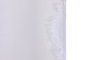 DKD Home Decor Cortina Boho Blanco 260 x 140 cm (2 Unidades) Poliester con 8 Anillas