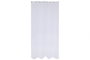 DKD Home Decor Cortina Boho Blanco 260 x 140 cm (2 Unidades) Poliester con 8 Anillas