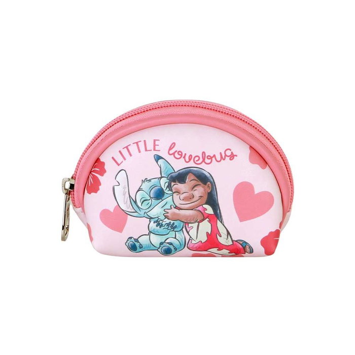 Karactermania Monedero Oval Casual Lilo y Stitch Lovebug Rosa