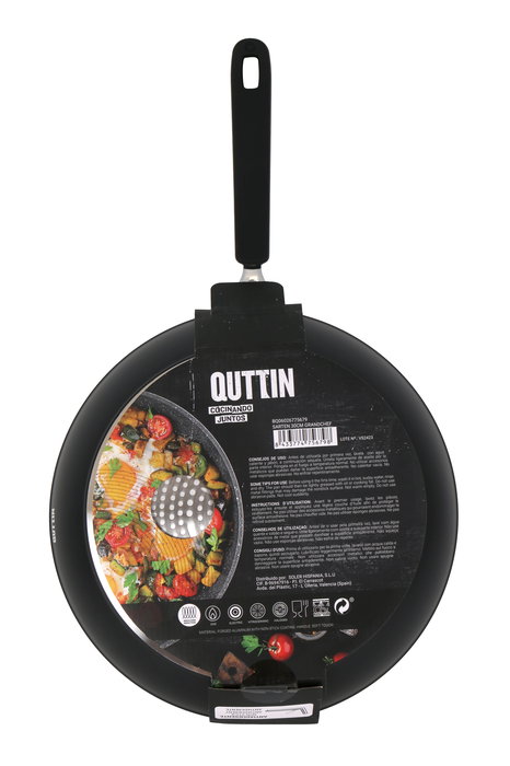 Quttin Sartén Grandchef, 30 cm, Diámetro 30.6 cm, Altura 6 cm (6 Unidades)