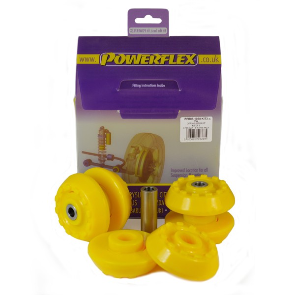 Powerflex Kit de 3 Silentblocks de Montaje Diferencial Powerflex Kit de 3 Silentblocks de Montaje Diferencial