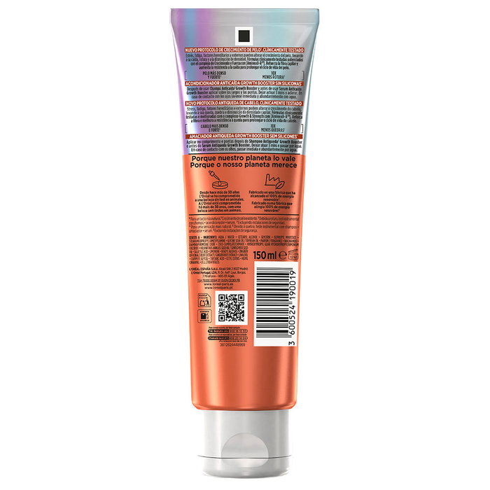L'Oréal Paris ELVIVE GROWTH BOOSTER Acondicionador Anticaída 150 ml (Reacondicionado) L'Oréal Paris ELVIVE GROWTH BOOSTER Acondicionador Anticaída 150 ml (Reacondicionado)
