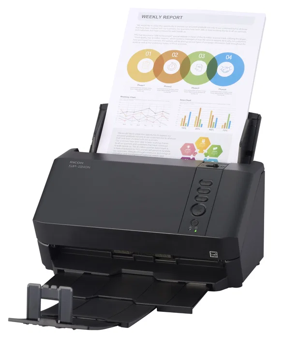 Fujitsu RICOH SP-2240N Escáner de documentos ADF 40 ppm Negro Fujitsu RICOH SP-2240N Escáner de documentos ADF 40 ppm Negro