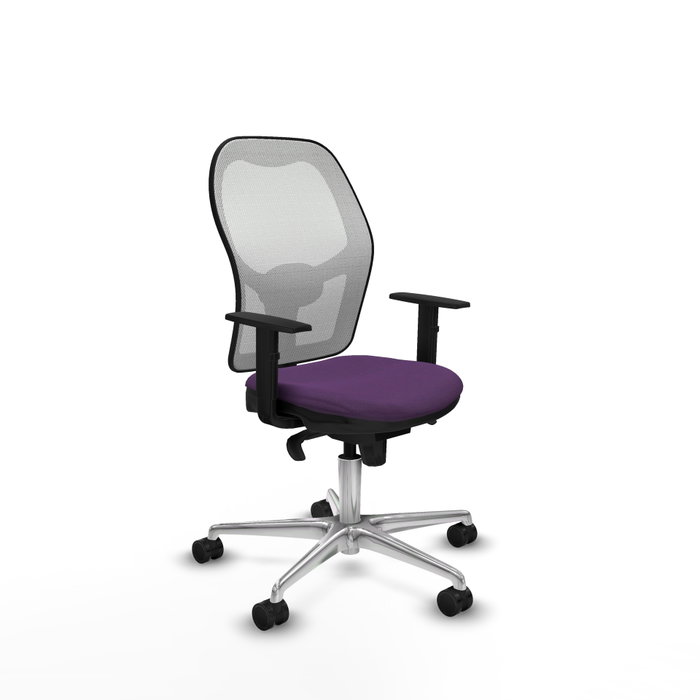 PIQUERAS Y CRESPO Silla de oficina Jorquera Morada y Blanca PIQUERAS Y CRESPO Silla de oficina Jorquera Morada y Blanca