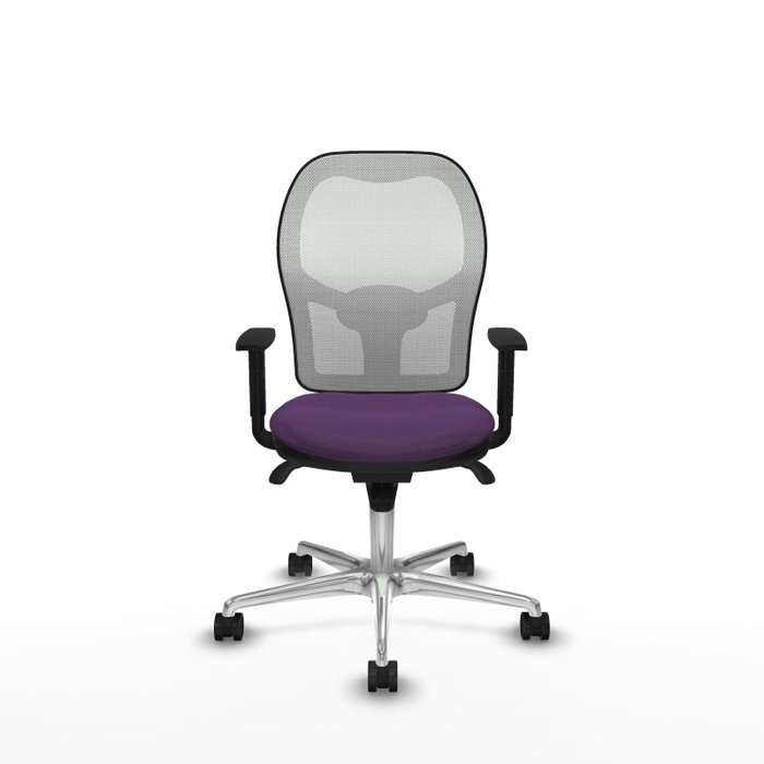 PIQUERAS Y CRESPO Silla de oficina Jorquera Morada y Blanca PIQUERAS Y CRESPO Silla de oficina Jorquera Morada y Blanca