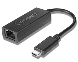 Lenovo Adaptador de Red USB-C a Ethernet RJ-45 Negro