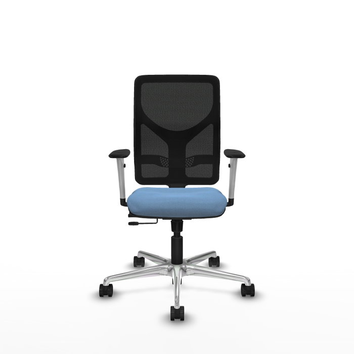 PIQUERAS Y CRESPO Silla de oficina Motilla con mecanismo Sincro/Traslack Azul cielo y Negro PIQUERAS Y CRESPO Silla de oficina Motilla con mecanismo Sincro/Traslack Azul cielo y Negro
