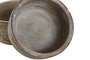 DKD Home Decor Set de Centro de Mesa 3 Piezas de Mango Natural y Blanco
