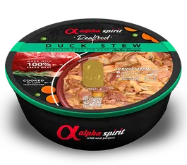 Alpha Spirit Realfood Estofado Pato Canino 9x280 gr