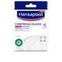 Hansaplast Compresas Estériles Gasas Suaves 7.5 x 7.5 cm para Primeros Auxilios Heridas 10 unidades