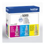 Brother BT5000CLVAL Value Pack de 3 piezas - 48,8 ml - Cian, Magenta, Amarillo
