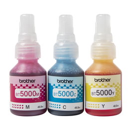 Brother BT5000CL Value Pack - Pack de 3 - 48,8 ml - Cian, Magenta, Amarillo
