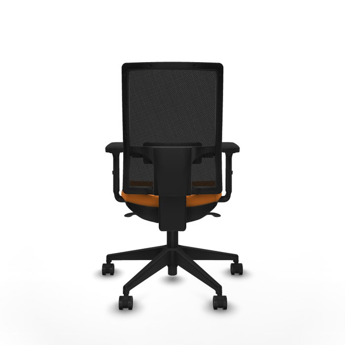 PIQUERAS Y CRESPO Silla de oficina Horna Naranja y Negro PIQUERAS Y CRESPO Silla de oficina Horna Naranja y Negro