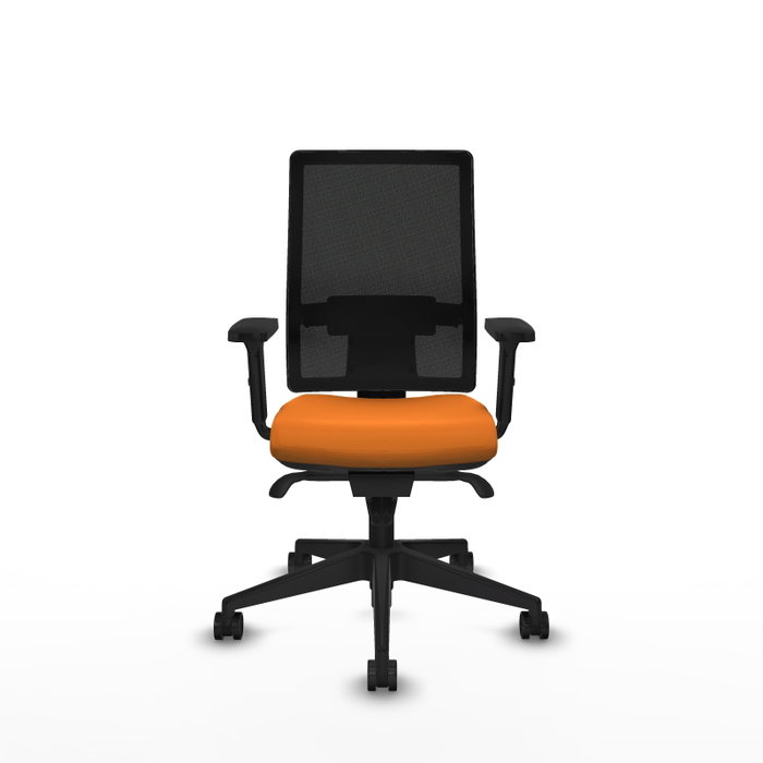 PIQUERAS Y CRESPO Silla de oficina Horna Naranja y Negro PIQUERAS Y CRESPO Silla de oficina Horna Naranja y Negro
