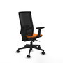 PIQUERAS Y CRESPO Silla de oficina Horna Naranja y Negro