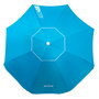 Aktive Sombrilla de playa antiviento de 220 cm azul