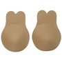Cosmetic Club Sujetador Adhesivo Push-Up Invisible para Escotes Pronunciados Negro/Beige Tallas A/B/C
