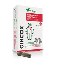 SORIA NATURAL Gincox 30 cápsulas
