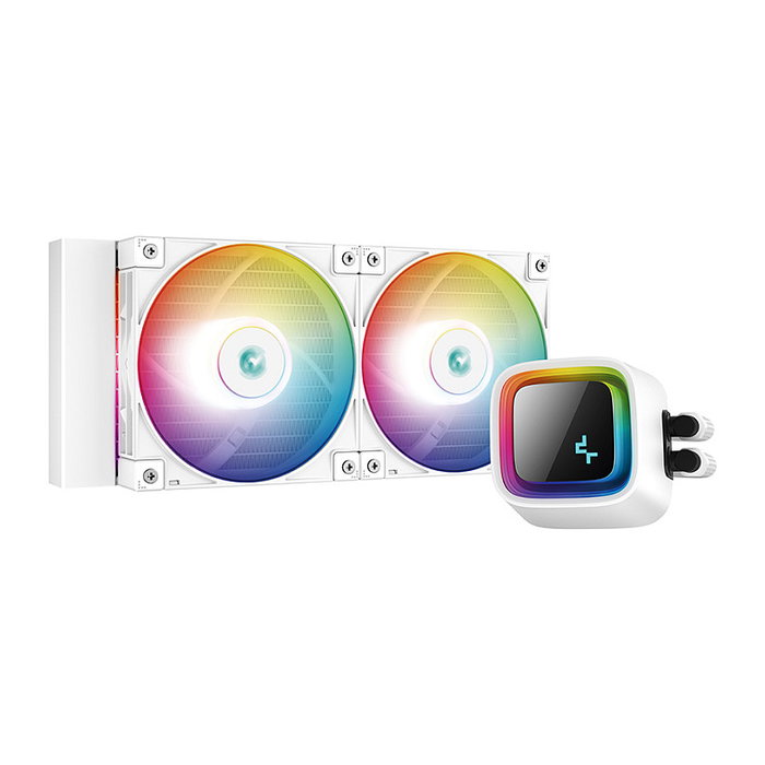 DeepCool LS520 WH Sistema de refrigeración líquida 240mm Blanco