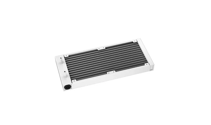 DeepCool LS520 WH Sistema de refrigeración líquida CPU AIO, Radiador 240mm, 2 Ventiladores RGB de 120mm, Blanco, Compatible con Intel LGA1700/1200 y AMD AM5/AM4, R-LS520-WHAMNT-G-1